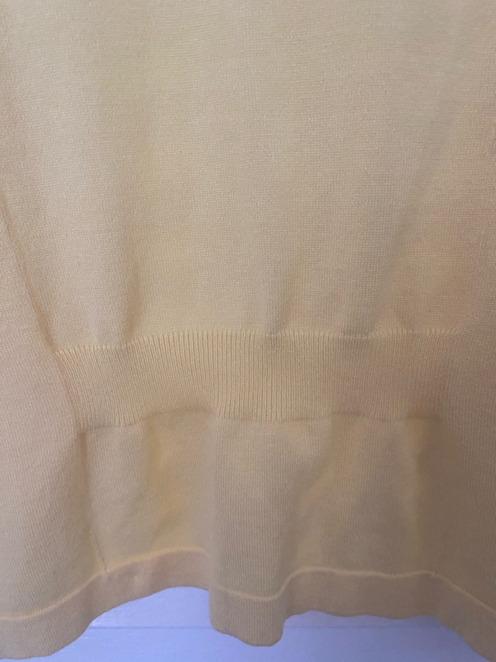 Verve Ami Yellow Ruffle-Trim Open Cardigan - Picture 5 of 6